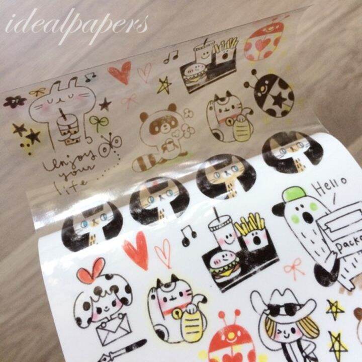 HOT EXUKP 50 pcs A4 Clear Printable Sticker / Transparent for Inkjet ...