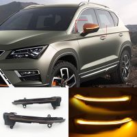 【CW】✕  1 Set Turn Blinker for Ateca 5D 2016 2017 2018 2019 2020 2021 car Side Mirror Indicator light Tarraco