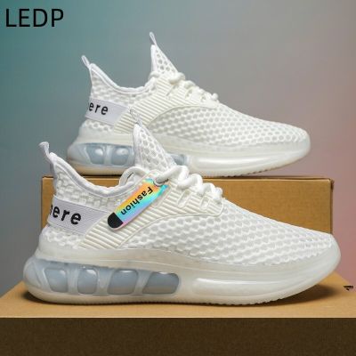 2023 New Summer Casual Sports Shoes  Hollow Mesh Men Sneakers Outdoor Breathable Comfortable Stretch Designer Mens Sports Shoes
