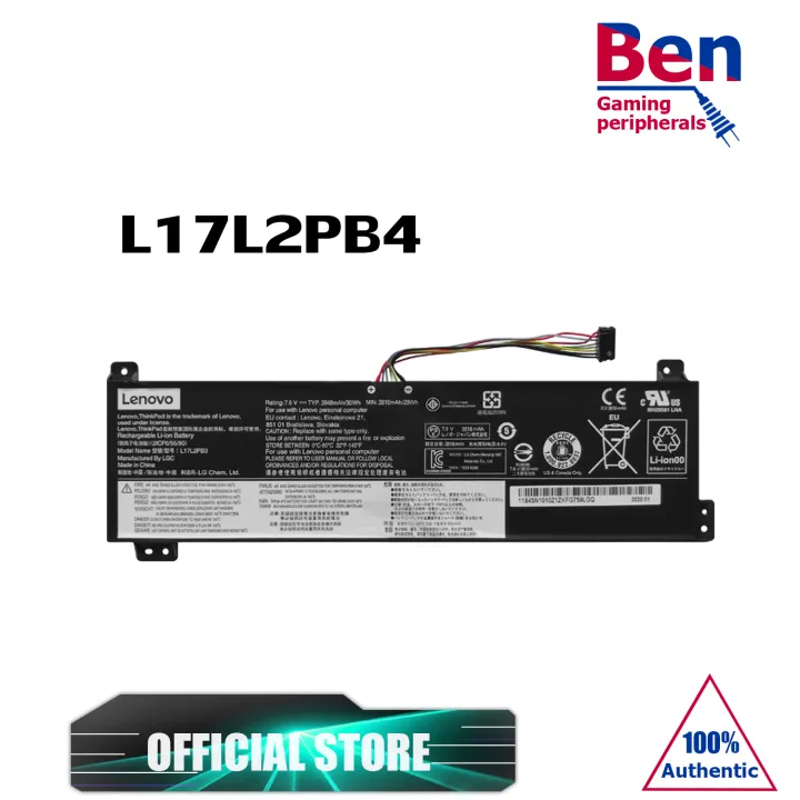 L17M2PB3 L17L2PB3 L17C2PB3 L17M2PB4 L17L2PB4 L17C2PB4 Laptop Battery ...
