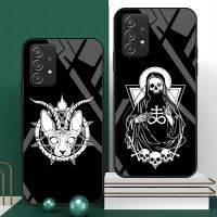 ZUIDID Leviathan Cross And Tentacles Phone Case Tempered Glass Case For Samsung A70 71 72 81 91 10 20 30 40 50 22 S 4G 5G Shell