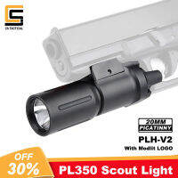 Wadsn modlit plhv2 pl350 tactical weapon flashlight for lamp accessories 1000 lumens mini Scout light