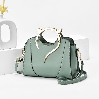 [COD] [Xiaoyu Luggage] Leather Handbag Womens 2022 New Fashion Factory Wholesale Shoulder Diagonal