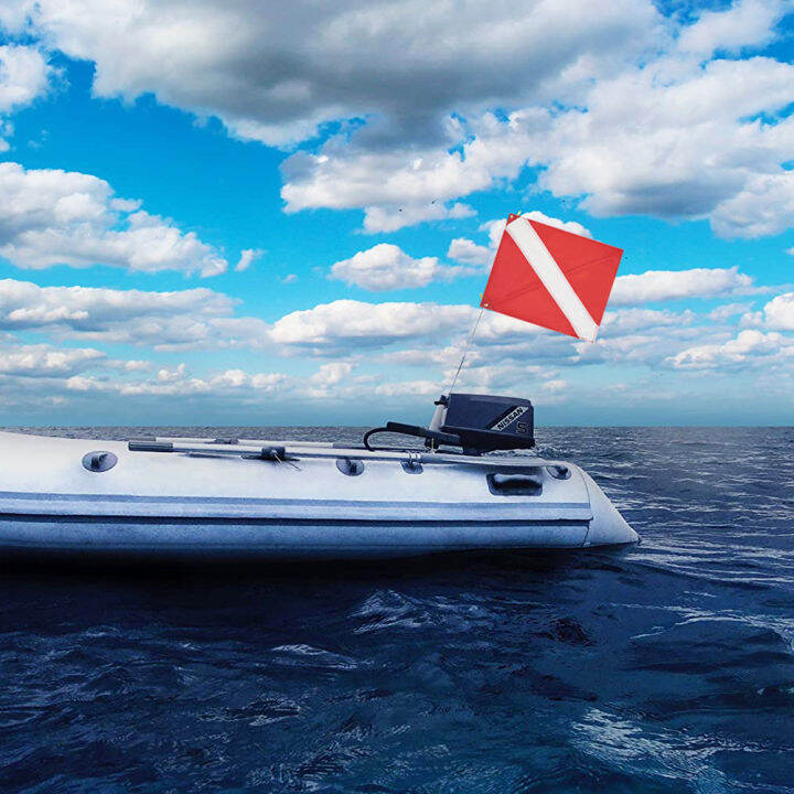 Gb Dive Flag Polyester Diver Down Flag Scuba Diver Flag Boat Flag