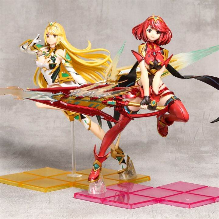 Xenoblade Chronicles 2 Sykari Mythra Pyra Homura PVC Collection Model