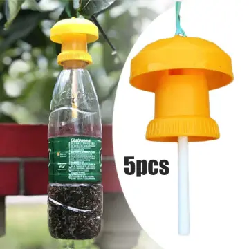 New 10Pcs 2ml Fruit Fly Attractant Liquid Fruit Fly Killer Drosophila  Attractant For Gardens Backyards Greenhouses Nurseries