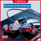 Tai nghe nhét tai có dây Hifi S2000 âm thanh HD Super Bass chống ồn tốt nghe nhạc chơi game cực đã