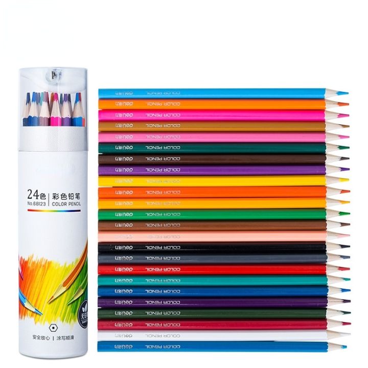 24-36-48-hexagonal-colored-pencils-smooth-texture-and-delicate-water-soluble-student-oily-sketch-diffuse-coloring-pen-set