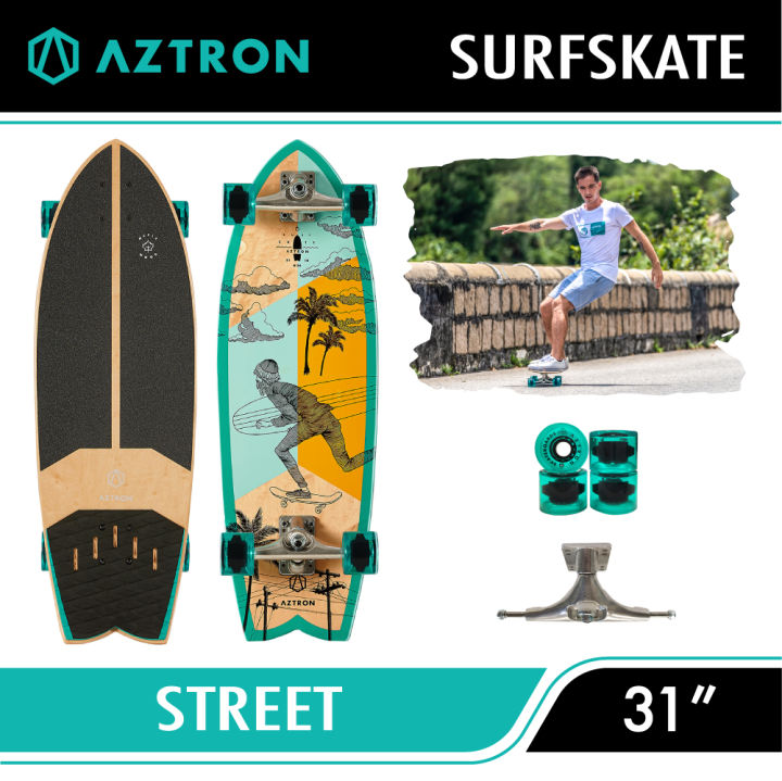 surfskate-เซิร์ฟสเก็ต-aztron-street-31-skateboard-เซิร์ฟสเก็ต-รับประกัน-1-ปี