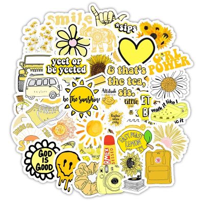 hot！【DT】❂✸✗  33 Styles Stickers 50PCS/Pack Decals Sticker Car Laptop Notebook Luggage Skateboard Cartoon Vsco
