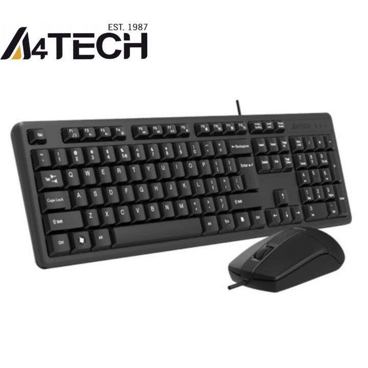 Allan A4tech KK3330 Multimedia FN Desktop Keyboard Mouse Combo Office Keyboard and Mouse Combo