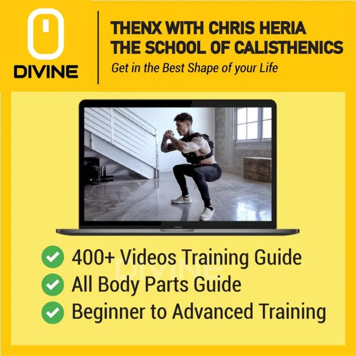 [Video Course] THENX Calisthenics Training by Chris Heria Lazada PH