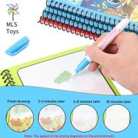 ของเล่นเสริมพัฒนาการ Doodle ของเล่นเพื่อการศึกษา Kids Toys 1ชิ้นสมุดวาดเขียนน้ำหนังสือมหัศจรรย์สมุดภาพระบายสี