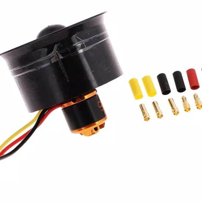 Free Ongkir Motor Outrunner Ducted Fan 64mm Edf Unit dengan 4500KV