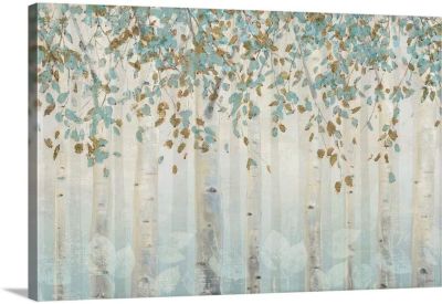 ป่าในฝันงานศิลปะพิมพ์ต้นไม้ศิลปะบนผืนผ้าใบสำหรับติดกำแพง I