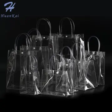 Clear discount pvc bag