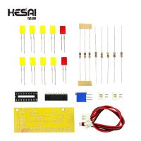 Hot Selling LM3915 10 LED Sound Audio Spectrum Analyzer Level Indicator Kit DIY Electoronics Soldering Practice Set