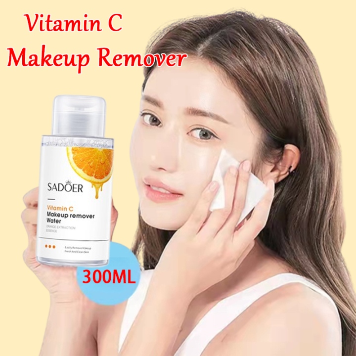 Sadoer Vitamin C Makeup Remover Refreshing Cleansing Gentle Facial 