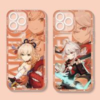 Genshin เคสกันกระแทกสำหรับ Xiaomi Redmi Note 12 11 Pro Plus 11S 10S 9S 10 8 7 6 9 Pro Max 10C K60 K60E เคสซิลิโคนแบบนิ่มใส