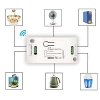 สวิตช์ไฟอัจฉริยะไร้สาย220 V 10A สวิตช์แผงผนังปุ่มกดรีโมทเปิดปิดการควบคุมสำหรับการปรับปรุงอุปกรณ์อิเล็กทรอนิกส์สมาร์ทโฮม