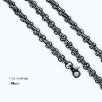 ( สั่งความยาวที่ต้องการได้ ) สายโซ่ รมดำ สายกระเป๋า DIY โซ่กระเป๋า Chain strap