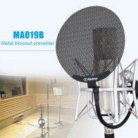 《Miss you electronic》 Alctron MA019B ไมโครโฟน Mini Pop FilterAnti Spray Hood Mic Blowout Prevention Net HighMesh Cover ยืดหยุ่นMicrophone Accessories