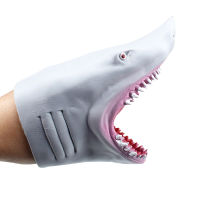 Shark Hand Puppet Toys Story TPR Animal Head Gloves Suitable for Kids Toys Gift