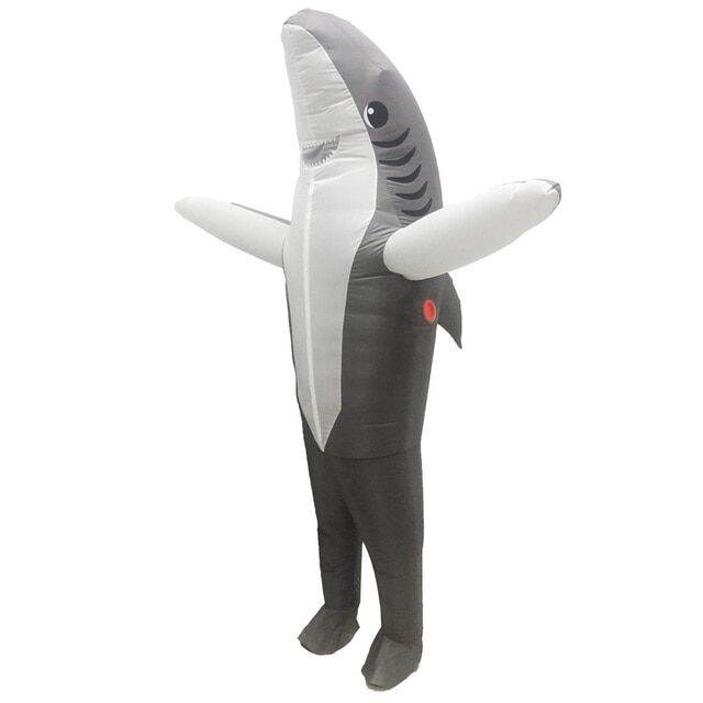 Blue Sharks Inflatable Costumes Halloween Anime Cosplay Costume Seafish