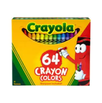 Crayola Ultra Clean Washable 64 Count Crayons