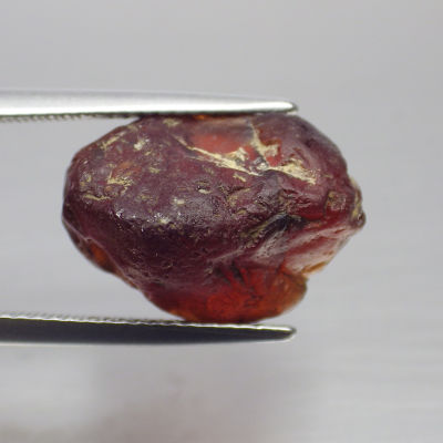 พลอย ก้อน สเปสซาไทท์ การ์เนต ดิบ แท้ ธรรมชาติ ( Unheated Natural Spessartite Garnet ) หนัก 15.7 กะรัต
