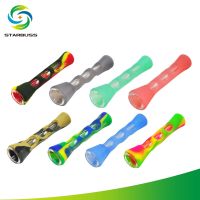 [COD] Cross-border pipe camouflage silicone creative portable mouthpiece Silicone