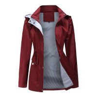 Big Size Women Fully Waterproof Outdoor Jacket Outdoor Womens Windproof Jackets