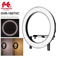 ☬❣ Falconeyes 32W DVR-160TVC 160pcs SMD Beads 3000K-5600K Color Temperature Photography Studio Video LED Ring Light