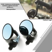 ஐ Motorcycle Mirror CNC Aluninum 7/8 22MM Handlebar Rearview Side Mirrors For Kawasaki Z125 pro Z1000 Z650 Z750 Z800 Z900 ER6N ER6