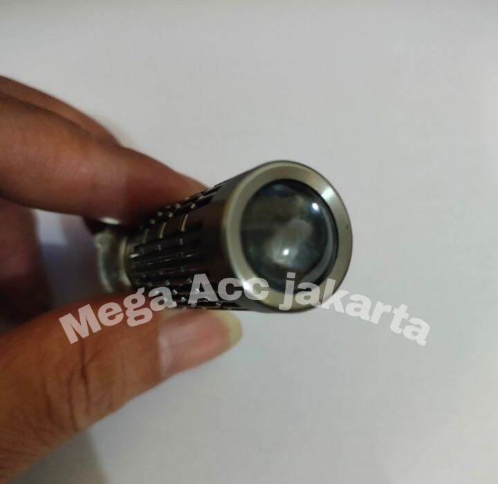 LAMPU SUPER TERANG LED UTAMA HEADLAMP MOTOR LED LASER D2 H6 P15D AC DC