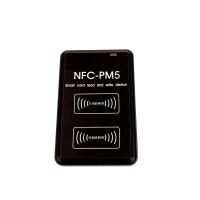 ตัวเขียนสมาร์ทการ์ด NFC เครื่องคัดลอก RFID เครื่องทำสำเนาเครื่องถ่ายเอกสาร RFID โปรแกรมเมอร์การ์ดรีดเดอร์ USB 125Khz 13.56Mhz