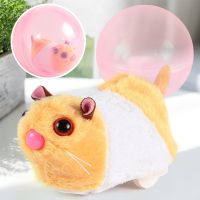 〖Love pets〗   Cat Toys Interactive Plush Mouse with Ball Electric Stuffed Toys for Cats Teaser Self Playing Battery Kitten Chasing Mice Toy