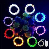 CR2032 Battery Mini Christmas Lamp LED Fairy Light 10PCS Waterproof Copper Wire String Light for Wedding Xmas Garland Party 1~5M