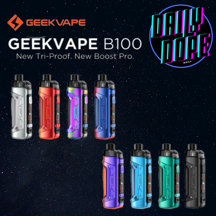 《COD》{Legit} Geekvape Aegis B100 Mod 200W | Aegis Boost 100 Mod 200W ...