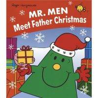 Mr. men meet Father Christmas Miss Qi meets Santa Claus picture book story EQ Management conduct habits childrens Enlightenment extracurricular reading English original imported books