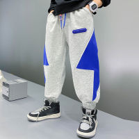 Big Size Childrens Sports Pants For Boys Loose Trousers Kids Active Trousers For Teenage Clothes Fall Spring Sweatpants 5-14Yrs