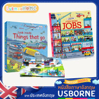 Usborne Look inside  ชุด That thing to go, Jobs หนังสือเด็ก หน้าต่าง เปิดปิดได้ ภาษาอังกฤษ
