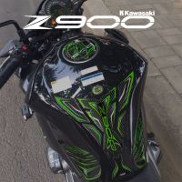 เหมาะสำหรับ Kawasaki Z900 Z900 2017 2018 2019 2020 2021 2022 Z900 Z900สติกเกอร์ถังน้ำมันฝาถังน้ำมันสติกเกอร์แท่งถังถังน้ำมัน