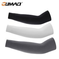 Sports Arm Sleeves Cycling Running Fishing Climbing Arm Warmers Sun UV Protection Cool Hand Cover Elastic Cuffs Summer Men Women