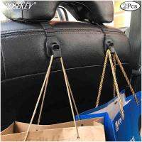 Rosekey 2 Pcs Car Back Seat Headrest Hanger Universal Convenient Auto Vehicle Hook Holder Strong and Durable Backseat Storage for Handbags Purses Coat