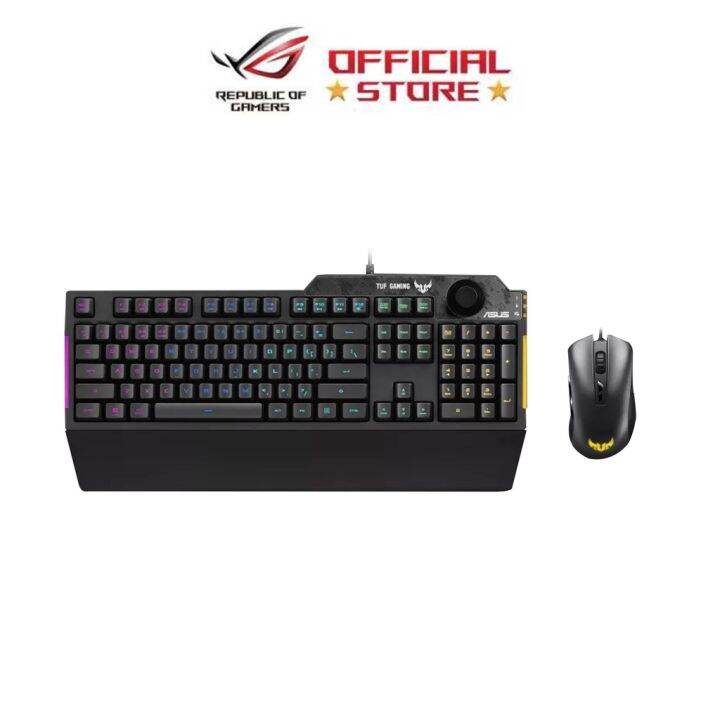 Asus Tuf Gaming Combo K Rgb Keyboard With Five Zone M Optical Gaming