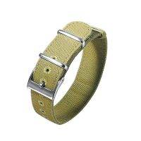 18mm 20mm 22mm Canvas army Khaki green military watch band strap