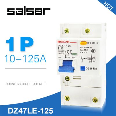 【LZ】☇  Mini disjuntor elétrico para proteção de interruptor de ar placa de descarga rápida 1p   n 80/100/5a