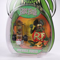 RF RAT FINK Roth Sidewalk Surfer Ratfink PVC Action Figure ของเล่นสะสม