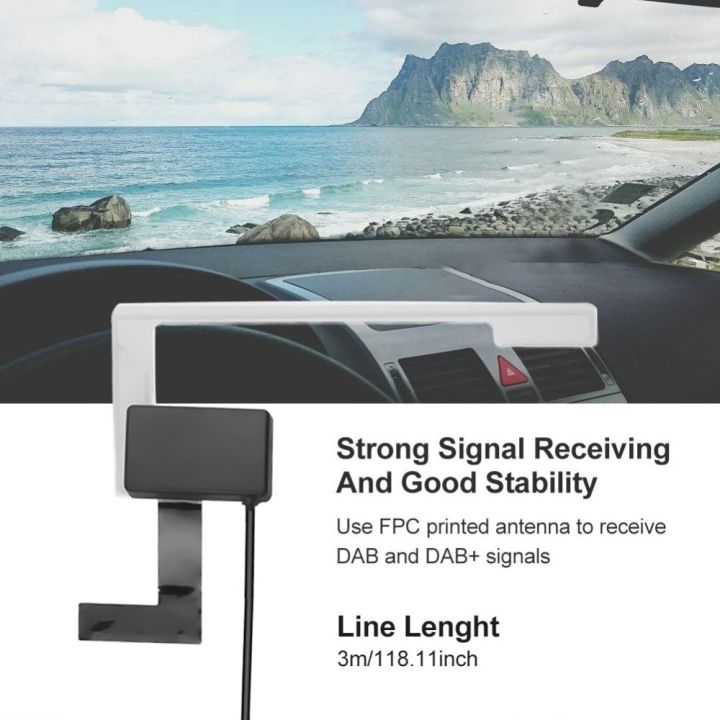 for-pioneer-kenwood-jvc-sony-1pc-universal-dab-digital-car-radio-antenna-aerial-smb-window-glass-mount-built-in-signal-booster